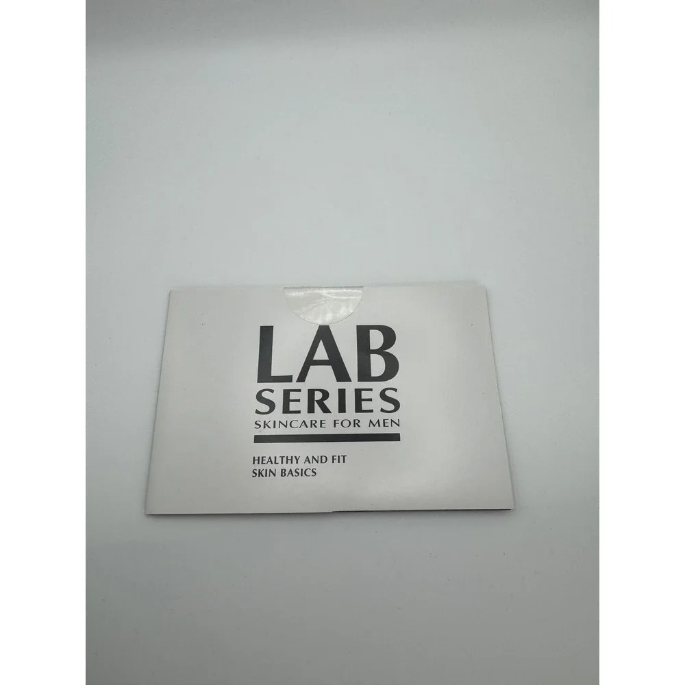 Lot of (3) Lab Series Skincare for Men: Face Wash & Daily Lotion SPF 15 Samples